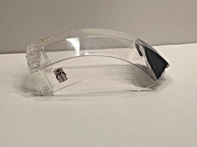 LEGO Windscreen 12 x 6 x 6 Curved with Mandalorian, Tans-Clear, Free Shipping