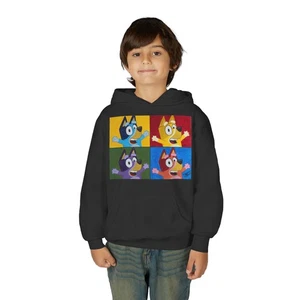 "Bluey Warhol" individueller Jugend Hoodie, Kinder Sweatshirt, lustiges Geschenk [...] - Bild 1 von 78