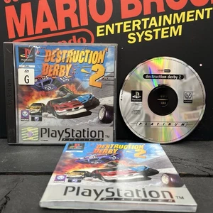 Destruction Derby 2 W.Manual Playstation PS1 PAL TESTED FREE TRACKED POSTAGE - Picture 1 of 12