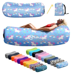 450Lbs Cap Outdoor Inflatable Couch for Camping Unicorn | Tough 210T Polyeste... - Picture 1 of 9