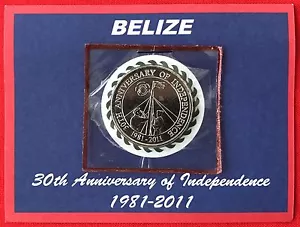 Belize 2 dollars 2011 "Independence" UNC - Picture 1 of 2