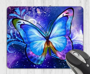 Butterfly Blue Mouse Pad - Bild 1 von 3