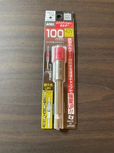 SOPORTE BROCA EXTENSIÓN ANEX Para Hierro Eléctrico 100mm AEH-100 Compat 18V JAPÓN - Imagen 1 de 6