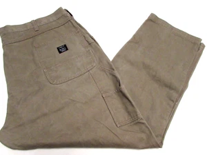 Pantalones de Trabajo Lakin McKey Para Hombre 44x30 Tostado Pato Lona Carpintero Doble Rodilla Relajados - Imagen 1 de 10