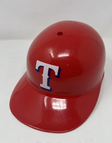 Vintage Laich Texas Rangers Logo MLB Plastic Baseball Batting Helmet Cover