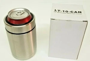 12oz Insulated Stainless double wall can cooler - Picture 1 of 5