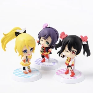 Love Live! Chibi Kyun Chara MIni Figure Set School Idol version Set of 3 - Picture 1 of 4