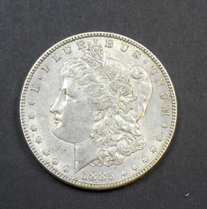 Dólar de plata Morgan 1885 circulado 90% plata, superficies originales 1885P (R08 - Imagen 1 de 6