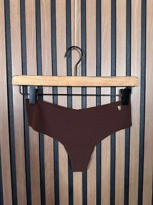 New Victoria's Secret Panties Medium No Show Brown Seamless Thong / String - Image 1 of 4