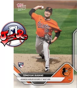 Scheda Tomoyuki Sugano 2025 MLB TOPPS NOW 43 - Foto 1 di 2
