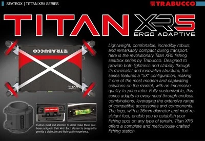 ACCESSORY ITEMS FOR TRABUCCO TITAN LIGHT SERIES SEAT BOX inc FOOTPLATE - Image 1 of 4