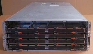 Baie de stockage 48 baies Dell PowerVault MD3860f 4 x étagère 1 x bloc d'alimentation *pas de contrôleurs* - Photo 1/5