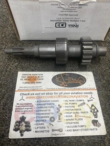 CONTINENTAL  ECI  639389 ANGLE STARTER SHAFT GEAR - Picture 1 of 4