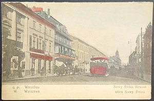 1916 Varsovia Varsovia Polonia ols postal Ciudad sitios y vistas - Imagen 1 de 2