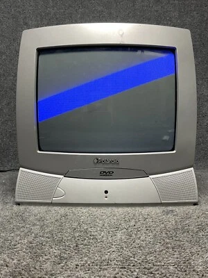 Polaroid 14" Stereo 📺 TV/DVD TDM-1311 Silver Retro CRT Gaming TV - Image 1 of 4