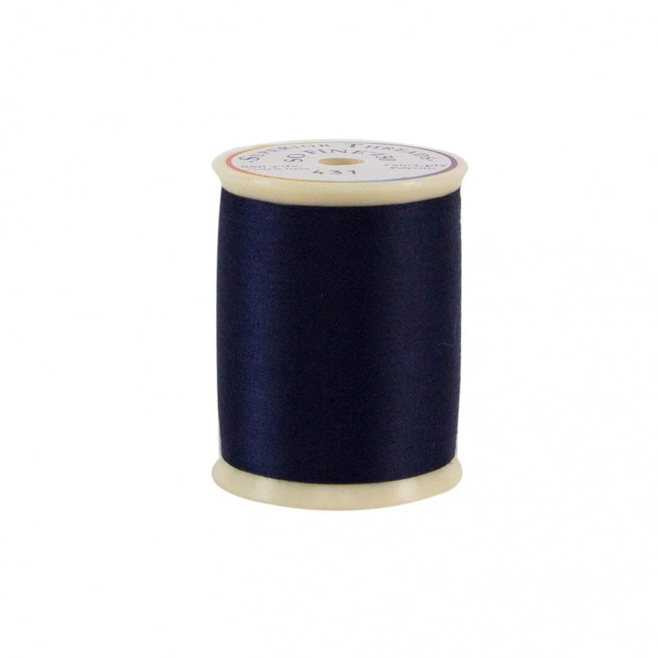 431 So Fine Polyester Thread 3-ply 50wt 550yds Navy - Image 1 of 1