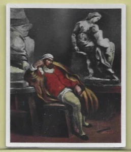 1930er Historische Figuren #16 MICHELANGELO (1475-1564) Deutsche Tabakkarte EX - Bild 1 von 2