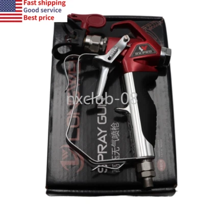 538020 RX-Pro Red Series Airless Spray Gun W/ 517 Tip & Guard Titan 538-020 NEW - Image 1 of 4