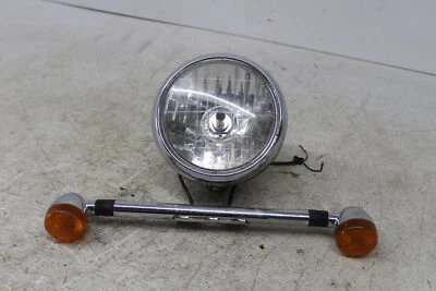 2008 Hyosung GV250 Aquila FRONT HEAD LIGHT HEADLIGHT LAMP W/ LIGHTBAR - Image 1 of 4