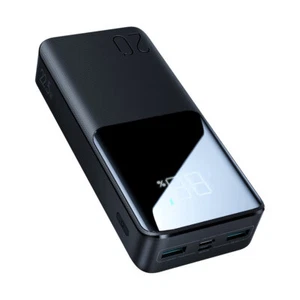 Powerbank 22.5W 20000mAh PD QC3.0 AFC Externer Akku Schnell-Ladegerät Schwarz - Bild 1 von 5