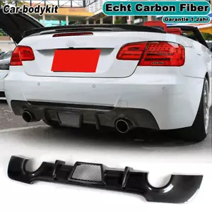 Carbon Diffusor Stoßstange Spoiler Heckansatz Für BMW 3er E92 E93 M Paket 08-11 - Bild 1 von 12