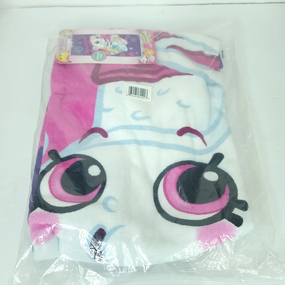 Toalla de baño de playa púrpura I Love Shopkins Hearts 28" x 58" nueva cuña furtiva Foto 1 de 4
