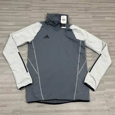 Adidas Pro Tiro 23 COLD.RDY Warm Top Sweatshirt Mens Small Slim H49613 Gray $120 - Image 1 of 4