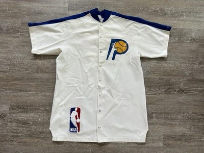 Player Worn Russell Athletic Indiana Pacers Warmup Shooting Shirt #52 1983 NBA - Image 1 of 4