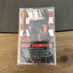 NEW Bruce Springsteen Born In The U.S.A. 1984 Tape Rock Cassette FACTORY SEALED - Picture 1 of 3