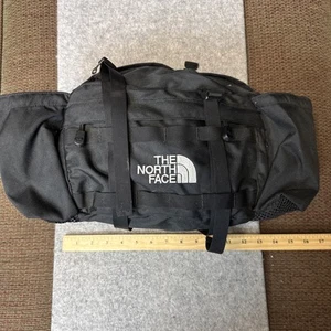 The North Face Waist Bag Lumbar Fanny Pack Mountain Biker Black Outdoor Hiking - Picture 1 of 8