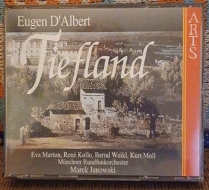D'Albert Tiefland Marton, Kollo, Weikl, Moll Janowski 2-CD ARTS Label Excellent - Bild 1 von 5