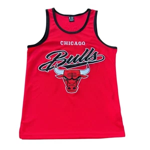 Chicago Bulls NBA Ultra Game Red Mesh Sleeveless Basketball Jersey Small - Picture 1 of 8