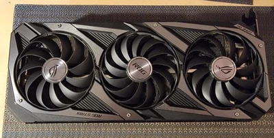 Tarjeta gráfica ASUS ROG Strix GeForce RTX 3080 OC V2 LHR 10 GB recién pegada/almohadillas Foto 1 de 4