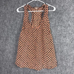 Joie Shirt Womens Sizze M Elephants Silk Tank Casual Work Date Boho Whimsy - Picture 1 of 8