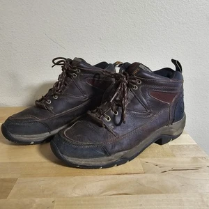 Ariat 10004138 (70063) ATS Womens Terrain Hiking Endurance Brown Boots Sz 9B - Picture 1 of 17