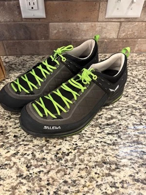 Salewa Mens Mountain Trainer 2 Trail shoesUS 11.5 Gray Black - Image 1 of 4