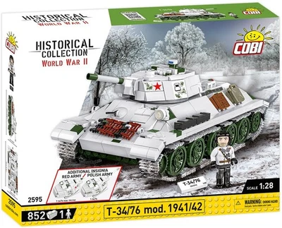 COBI® 2595 - T-34/76 mod. 1941/42 carro armato militare sovietico