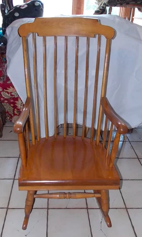 Maple Nichols & Stone Rocker / Rocking Chair  (R1) Cover
