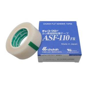 Soft White Heat-resistant PTFE Film Adhesive Tape Chukoh ASF-110FR 0.18x25mmx10m - Picture 1 of 4