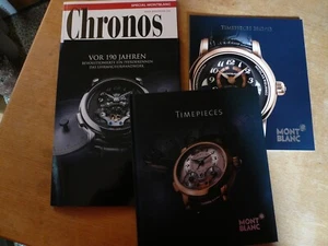 MONT BLANC TIMEPIECES Uhren Katalog Manufacture 2008 und mehr - Bild 1 von 12