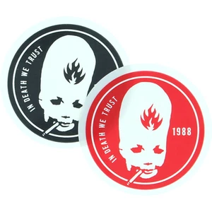 "Pegatina para cabezal Black Label 2" negra o roja - ¡ENVÍO GRATUITO! - Imagen 1 de 1