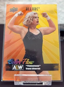 Upper Deck AEW ALLURE 2024 - COLOR FLOW - "TIMELESS" TONI STORM - #CF-27 - Bild 1 von 2