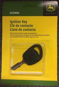 IGNITION KEY GY20680 FOR G110 L SERIES FOR X730, X758 & S240 - Picture 1 of 2