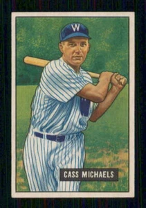 1951 BOWMAN # 132 CASS MICHAELS 18250 - Picture 1 of 2