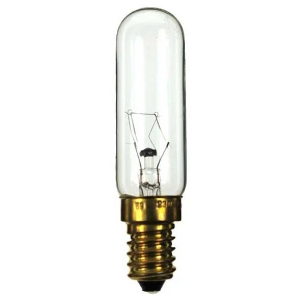 Campana Extractora Tubular Bombilla 240V 40W E14 25X80MM - Imagen 1 de 1