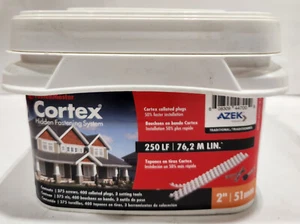 Sistema de fijación oculta FastenMaster Collated Cortex para recorte AZEK 2 pulgadas Tornillos - Imagen 1 de 3