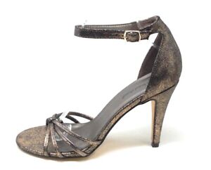 Michael Antonio Womens Resist Ankle Strap Dress Sandal Metallic Bronze 9 M US