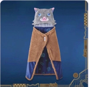 Demon slayer Inosuke hooded blanket USJ 2021 - Picture 1 of 3