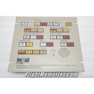 ASR-9 Airport Surveillance Radar System Antenna Control Panel, FA-10088, 9057N50 - Picture 1 of 1