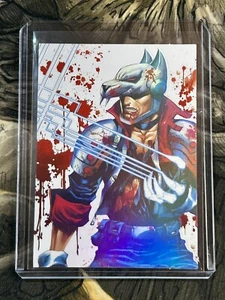 NINJA FUNK SECRET RARE TYLER KIRKHAM ART CARD🔥 SR/25 🔥Whatnot Publishing 2022 - Picture 1 of 2